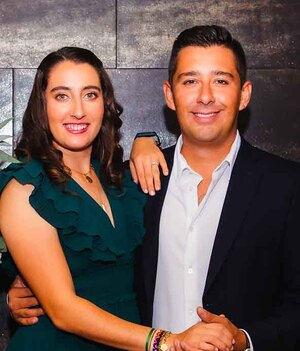 Majo Rodríguez y Rafa Palacios Jr. (Foto: Manuel Salgado)