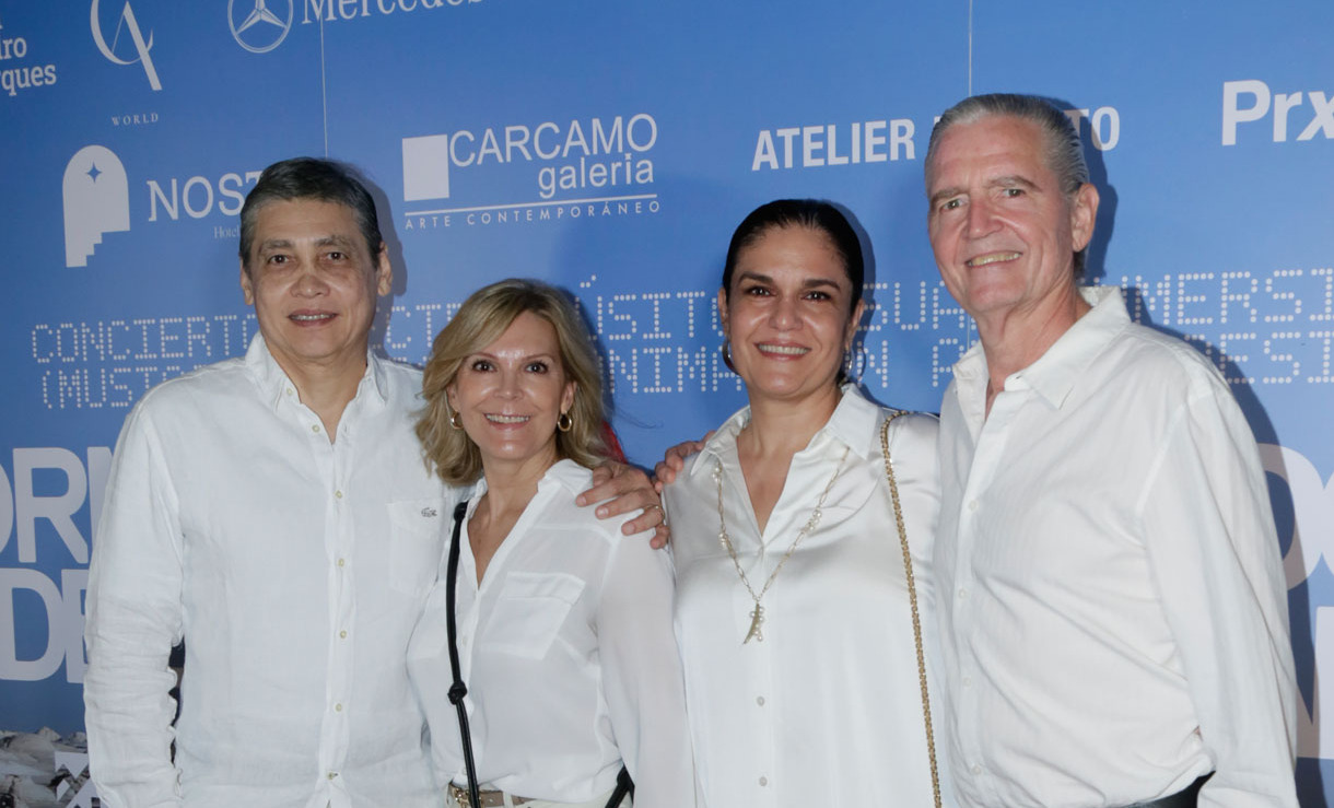 Luis Fonsceca, Mónica Loyo, Myriam Baumann y Roland Baumann