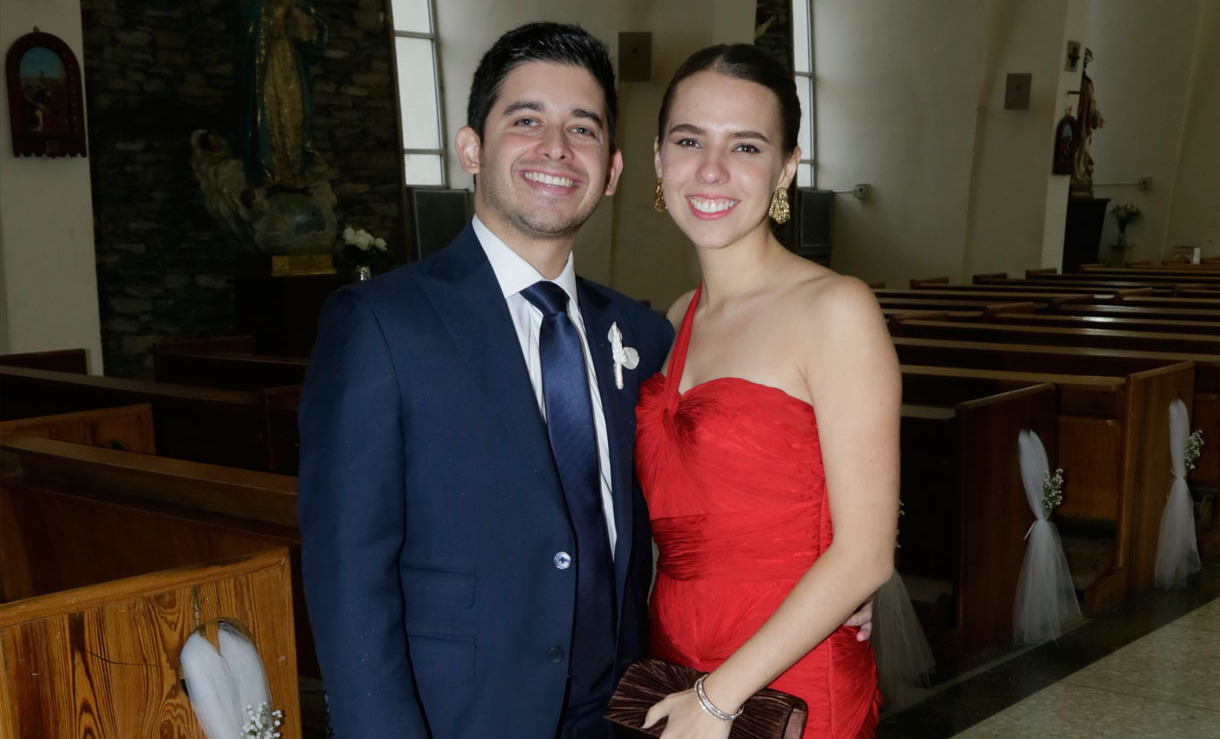 Mauricio Coronado y Andrea Silva