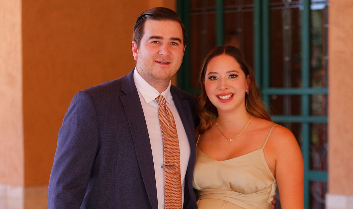 Jorge Ferrigno y Rebeca Nájera