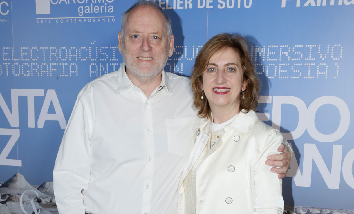 Steven Leighton y Martha Sañudo