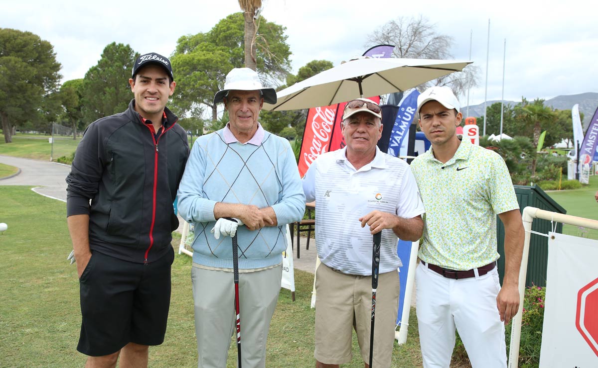 Alberto, Rula, Willy y Moisés
