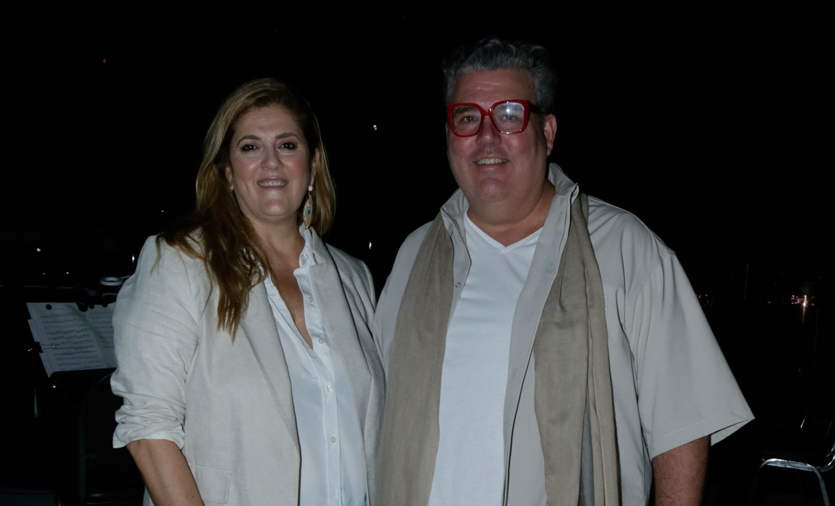 Gabriela Iza de Lozano y Javier Lozano