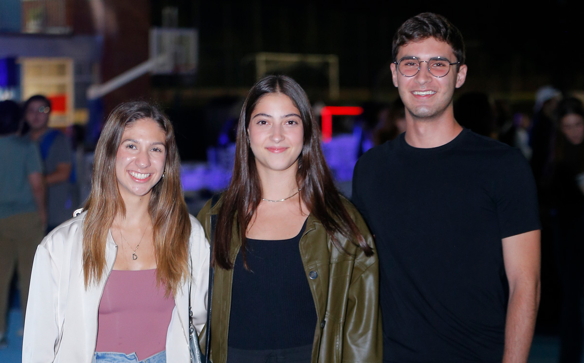 Daniela Cárdenas, Fernanda Villanueva y Diego González / Foto: Daniel Saldívar