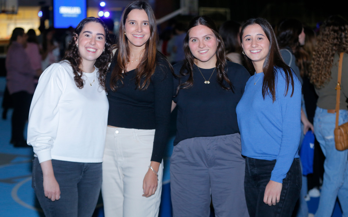 Eugenia Farías, María José Hadjópulus, Mariana Zavala y Regina Enríquez / Foto: Daniel Saldívar