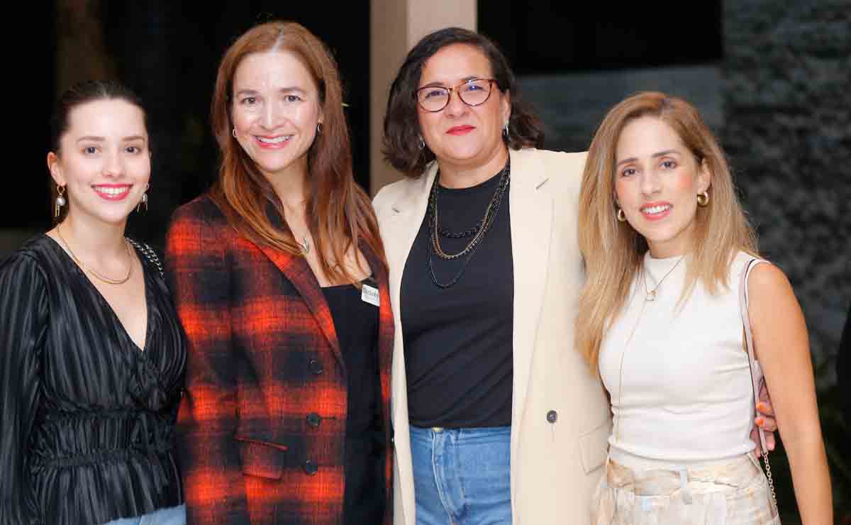 Eugenia Gonzalez, Sandra Leal, Adriana Muelar y Eugenia Salazar / Fotos: Daniel Saldívar