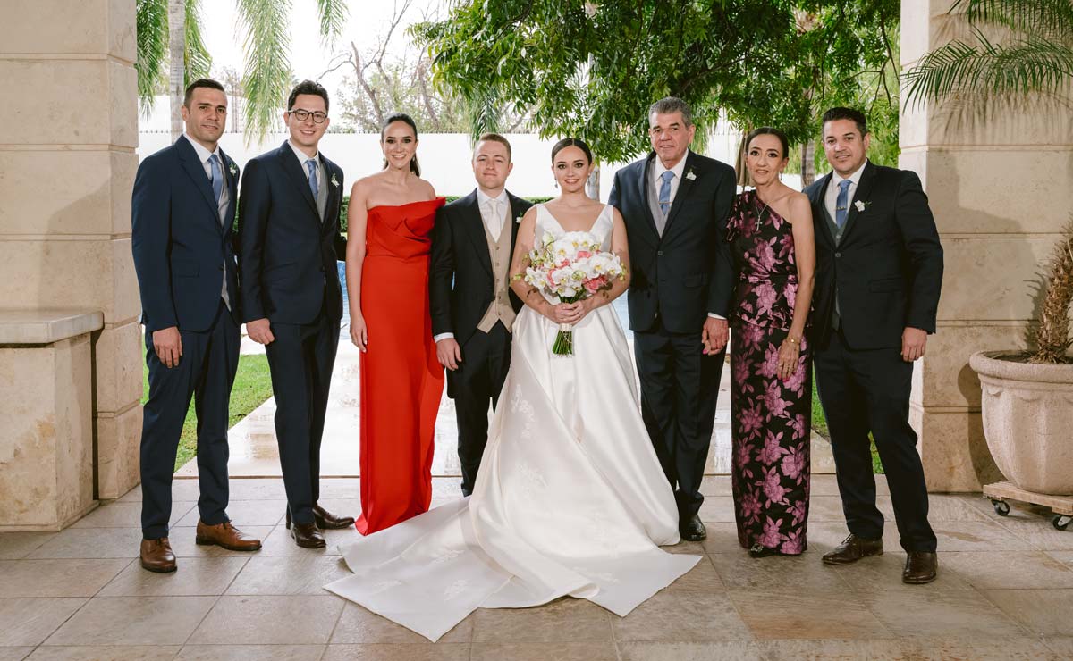 Familia de la novia
