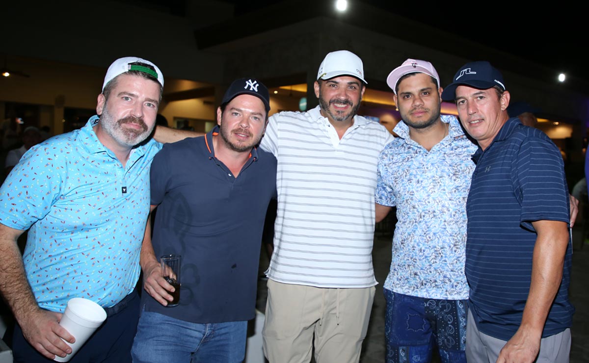 Gerardo, Alejandro, Juan Carlos, Neto y Daniel