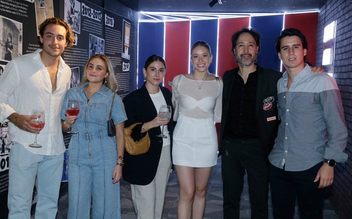 Grupo de organizadores. Emiliano Garza, Zulma Vizcaino, Lorenza Garza, Isabel Gallegos, Alejandro Campbell y Emiliano Pérez-Sandi / Foto: Omar Valdez