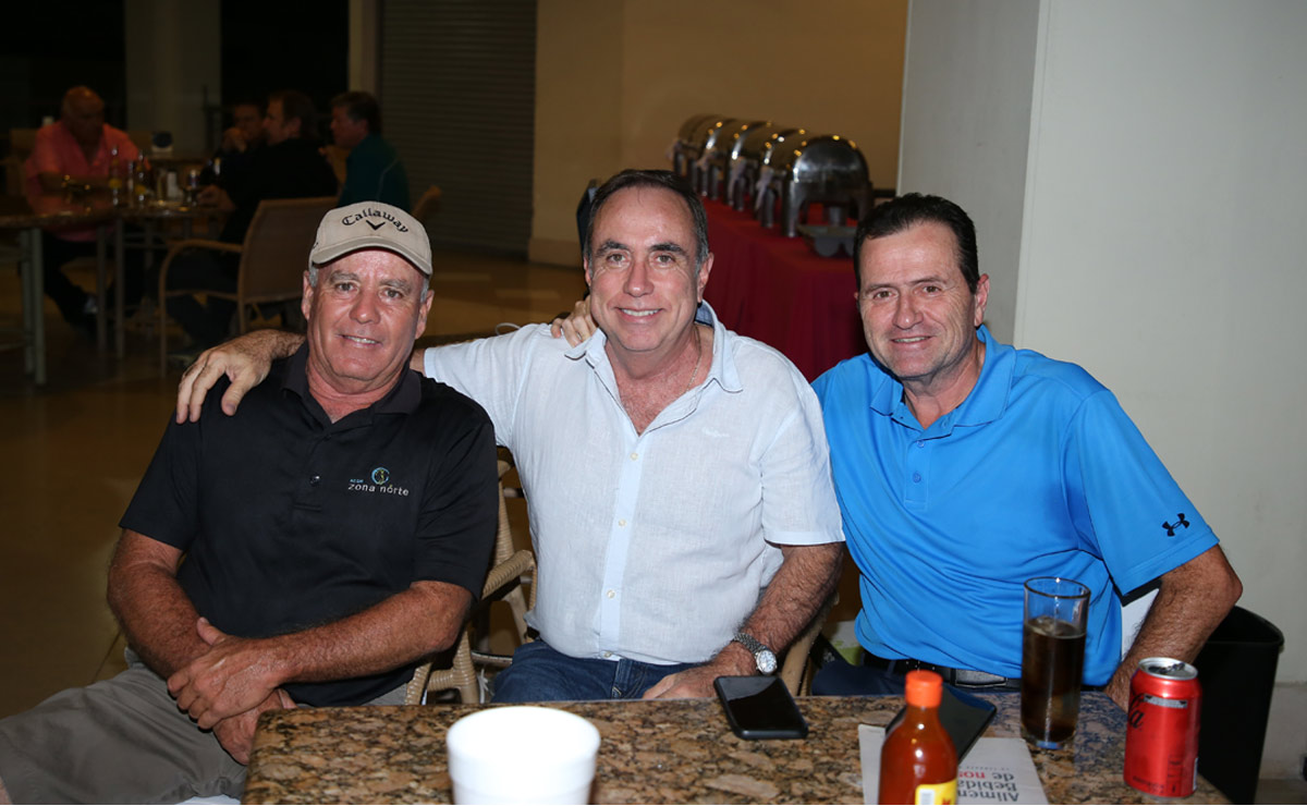 Guillermo, Javier y Gerardo