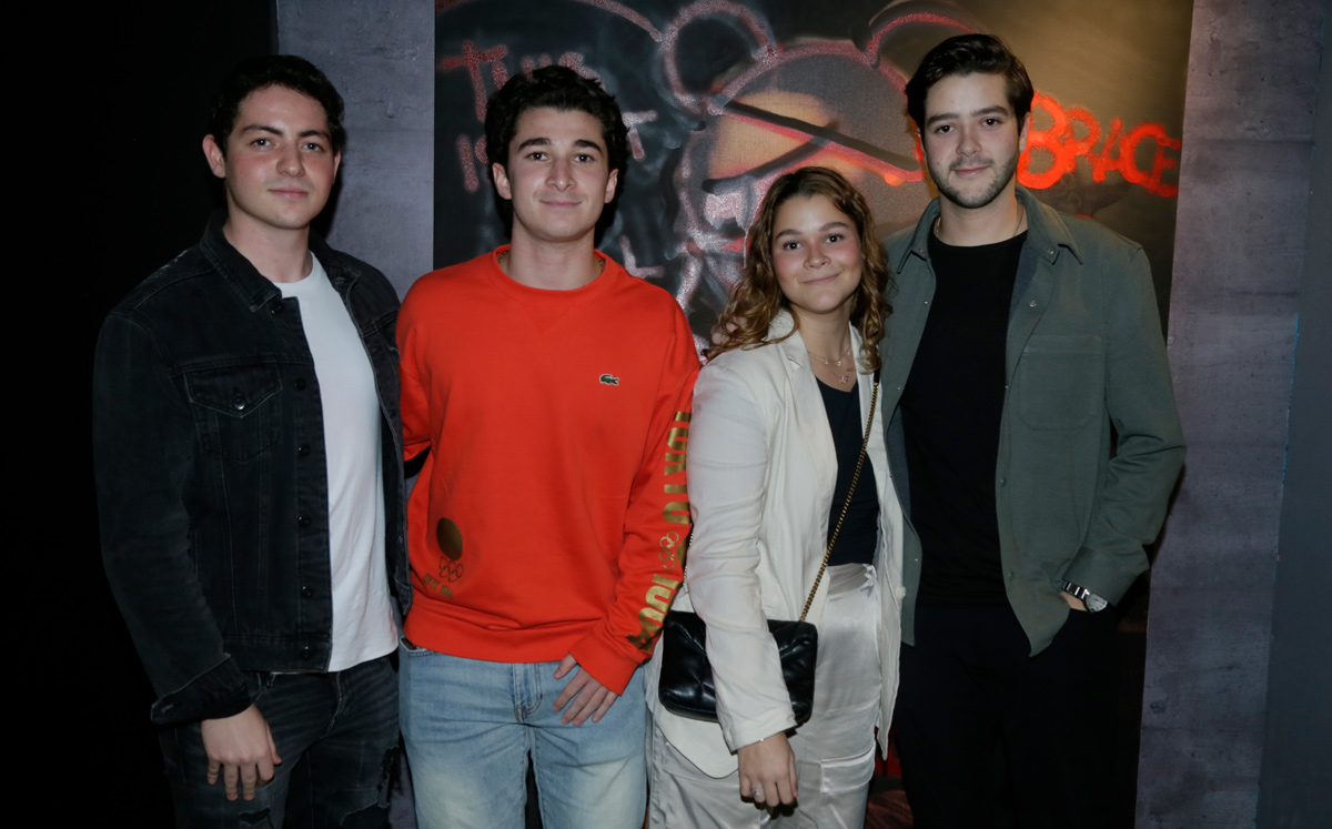 Juan Pablo Abugaber, Eduardo Reed, Julia Muñoz y Andrés Suárez / Foto: Omar Valdez