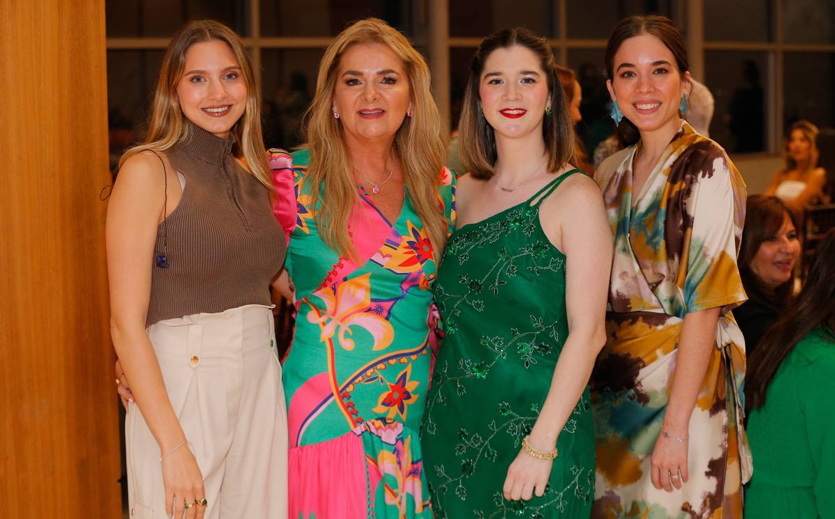 Lucy Assam, Luly de Garza, Luly Garza y Paulina Miller / Foto: Daniel Saldívar