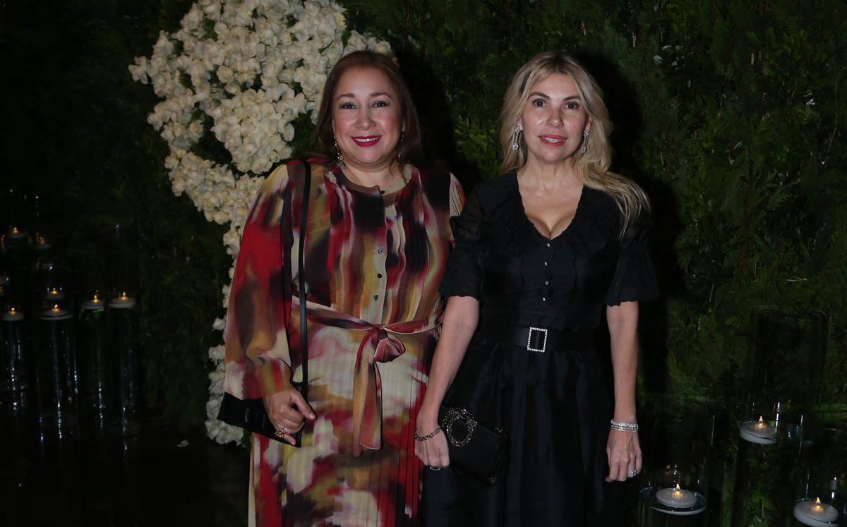 Lucy Taha de Fernández y Roberta Barrera de Selem / Foto: Roberto Alvarado