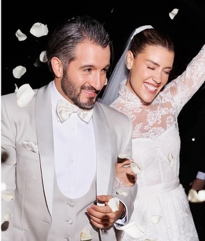 Luis Miguel y su extraño comportamiento en la boda de Michelle Salas (Foto: Instagram Vogue)