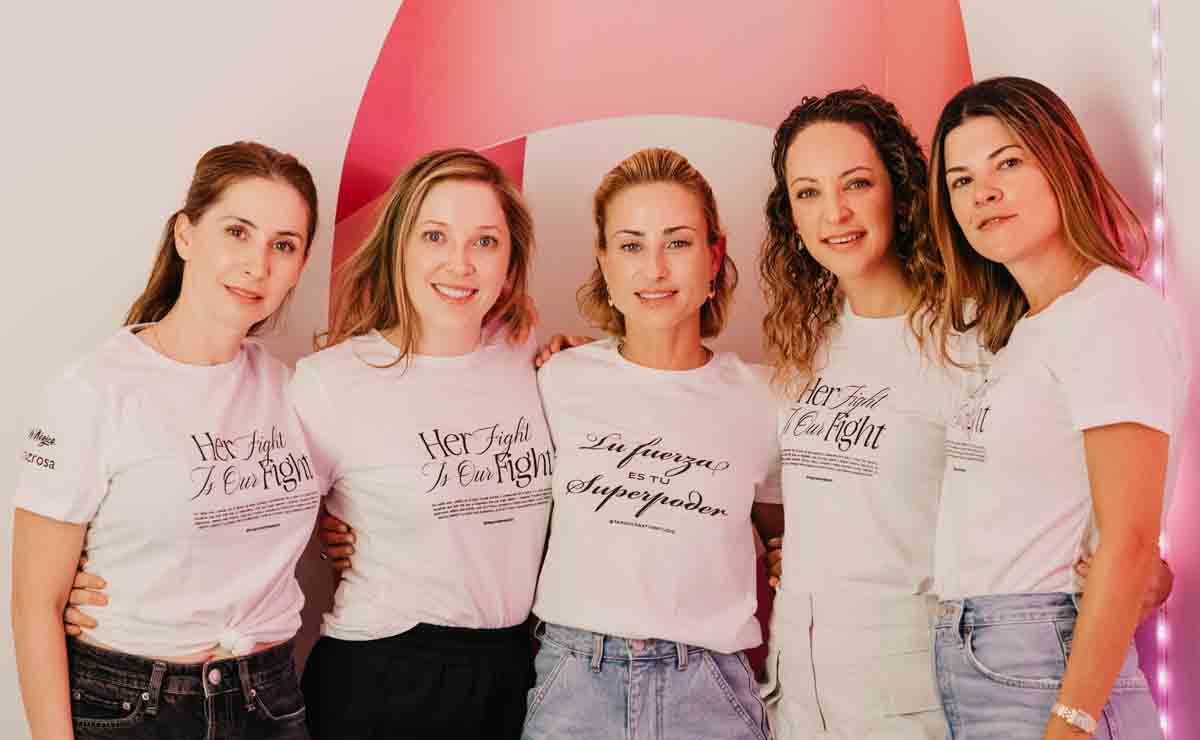 Mariana Lambretón, Baby Garza, Marcela Kalifa, Magda Kalifa y Dany Garza / Fotos: Cortesía
