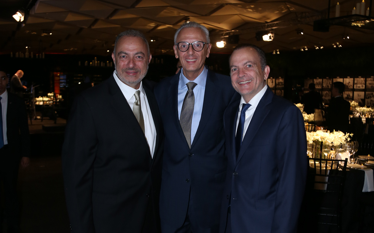 Nazario Assad, Raúl Kalifa y Alberto Assad / Foto: Roberto Alvarado