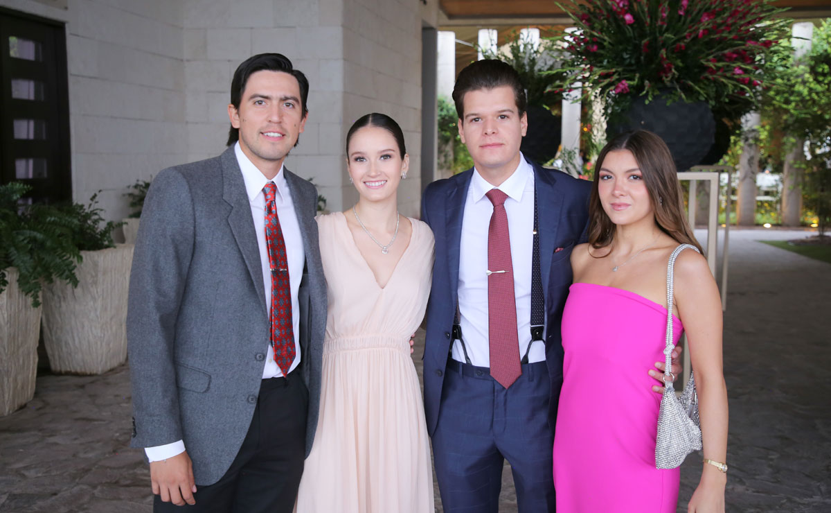 Pablo, Adriana, Fernando y Jimena