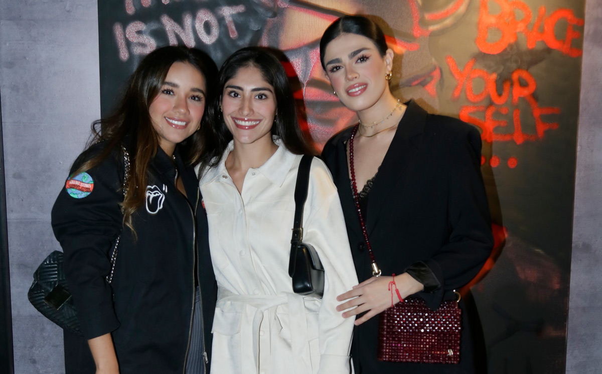 Paulina López, Sofía Lozano y Davia Álvarez / Foto: Omar Valdez