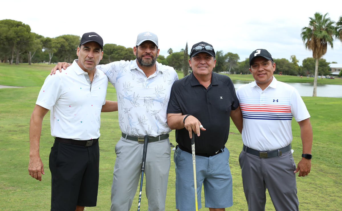 Roberto, Eduardo, José Luis y Alfonso