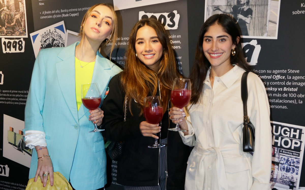 Romina Muguira, Paulina López y Sofía Lozano / Foto: Omar Valdez