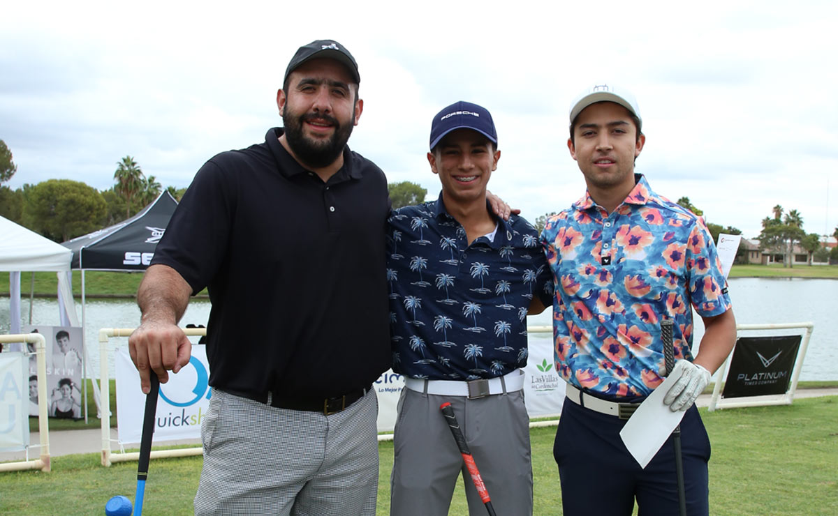 Rudy, Javier y Mario