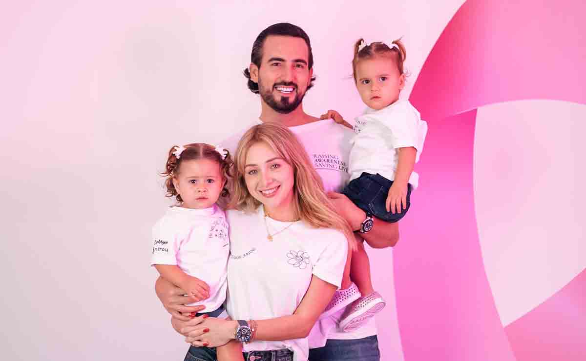Sofía Salinas y Mario Blásquez junto a sus hijas Dome y Loretta / Fotos: Cortesía