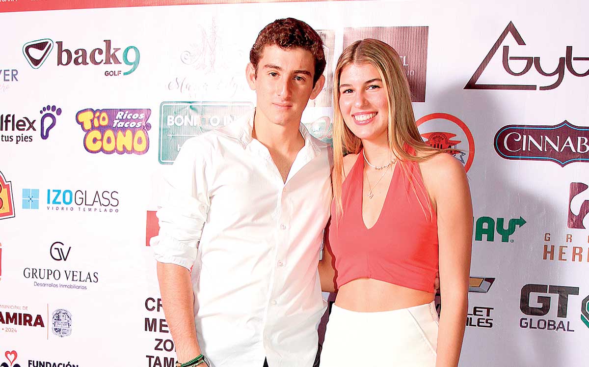 EDUARDO LACAVEX Y MARIALEX ELIZONDO lucen muy felices bajo nuestra lente
