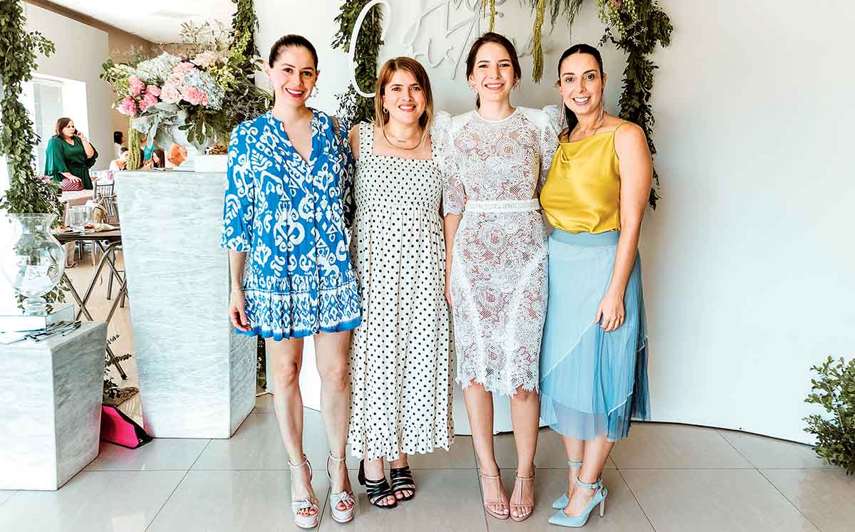 MAYRA DE CÁRDENAS, PALOMA DE RAMOS Y ANA SALAZAR festejaron junto a Ana de su despedida de soltera
