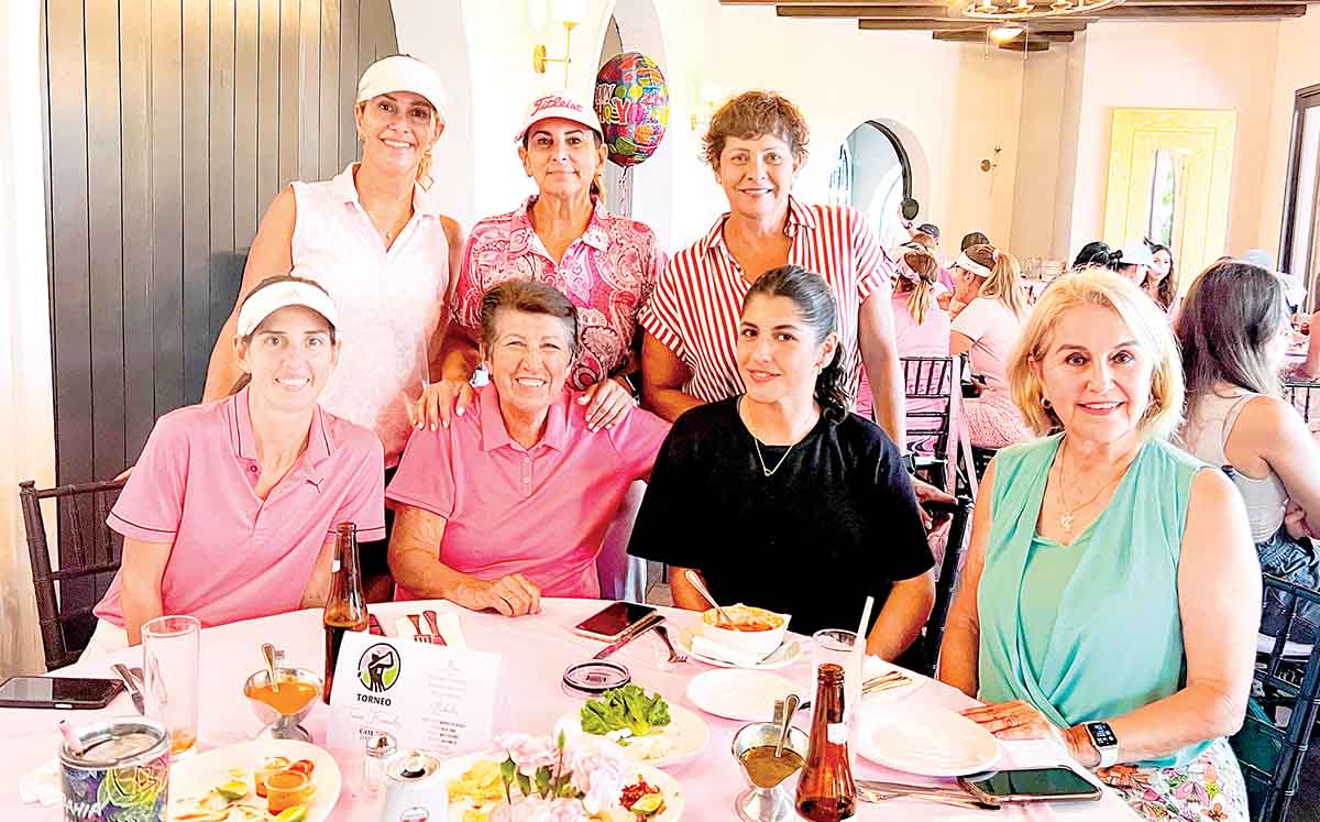 PELUSA GÓMEZ, SILVIA CORRIPIO, EVA CONTRERAS, DANIELA FERNÁNDEZ, LOLOY ROMERO, XIMENA TREVIÑO Y ALEJANDRA CHAIX disfrutaron del Torneo de Tinina