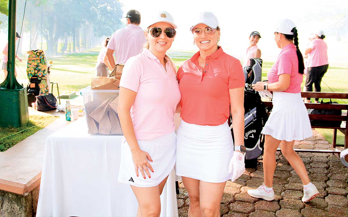 MARLENE SANTOS Y ERIKA RIVERA presentes en el Club Campestre Tampico