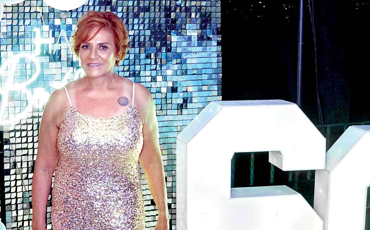 ALICIA PÉREZ la querida festejada