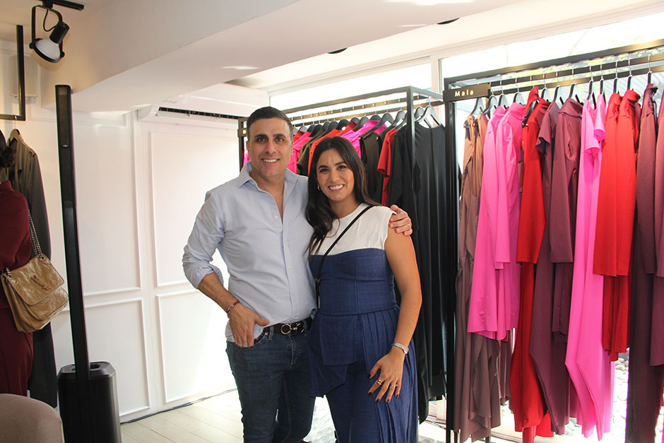 Berni Rizzi y Anabel Hurtado