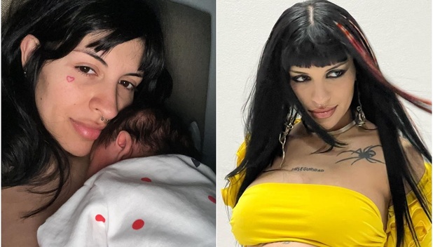 Cazzu y cómo llevar un jumpsuit de mamá empoderada después de dar a luz (Foto: IG)