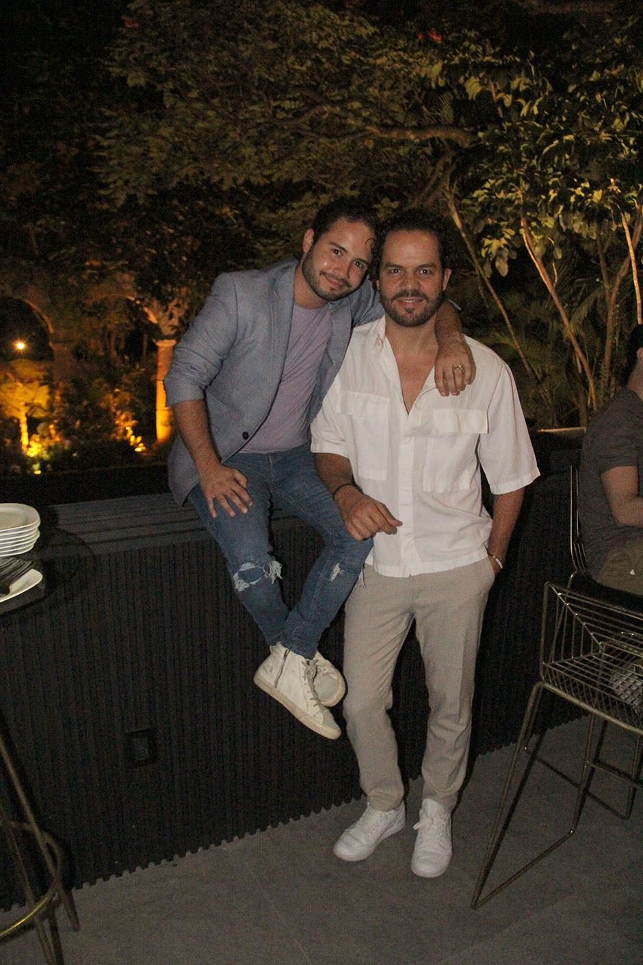Mario Michel y Santiago Villaseñor.