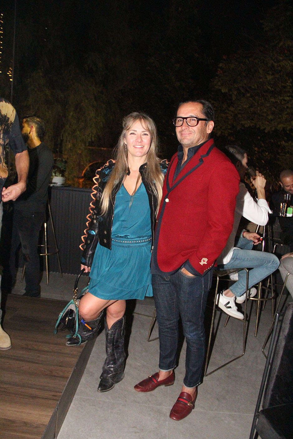 Mónica Escoto y Antonio Orozco