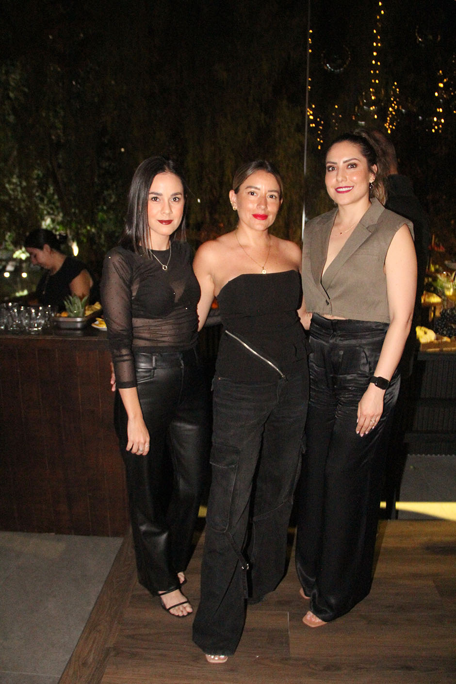 Raquel Lechuga, Andrea Aguirre y Elisa Carmona