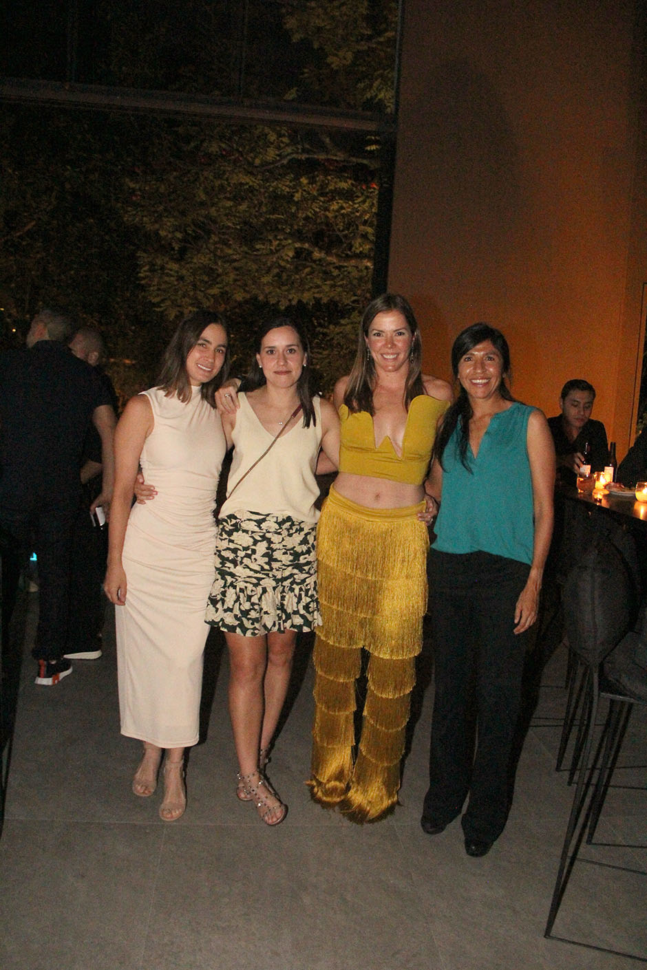 Regina González, Vivi Aguilera, Verónica Cabezas y Katya Olivares