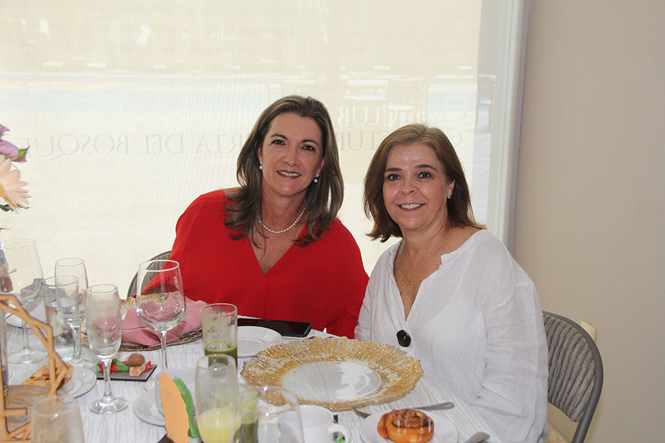 Sally López Ruffo y Cristina de Anda.