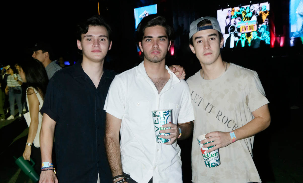 Marcelo Tarriba, Emilio Ochoa y Carlos Iván Aguilar