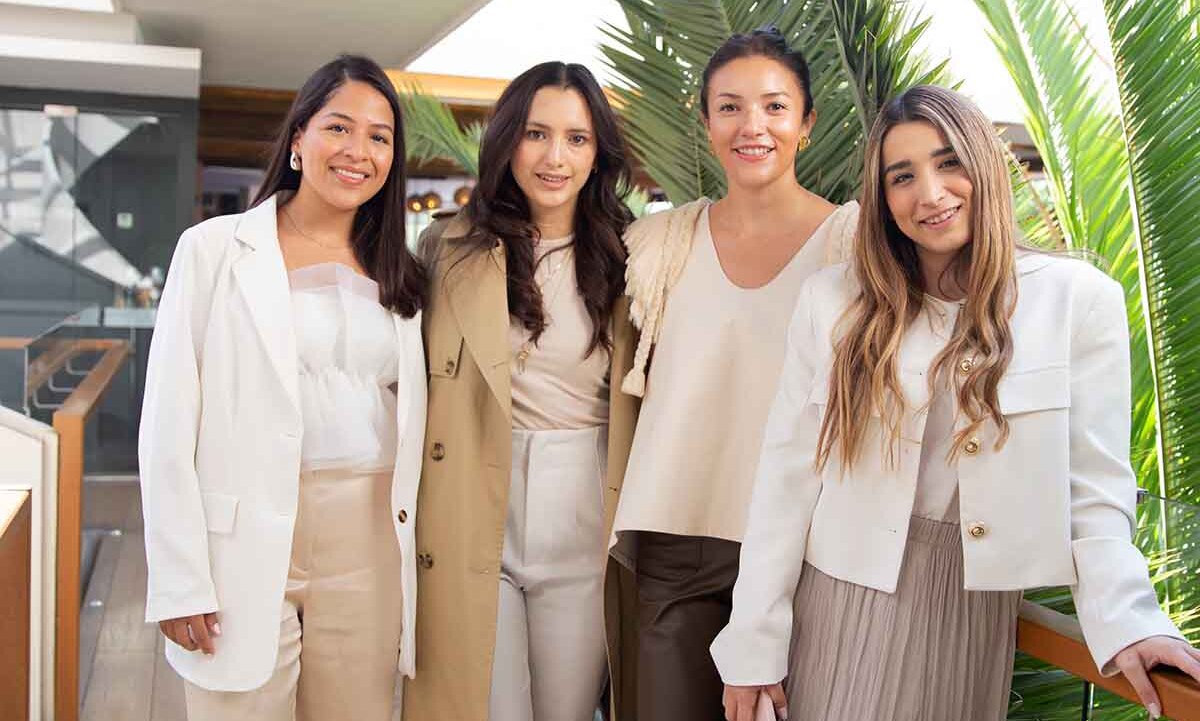 Miranda Vela, Dalissa Sánchez, Arancha Ruiz y Paola Ruiz