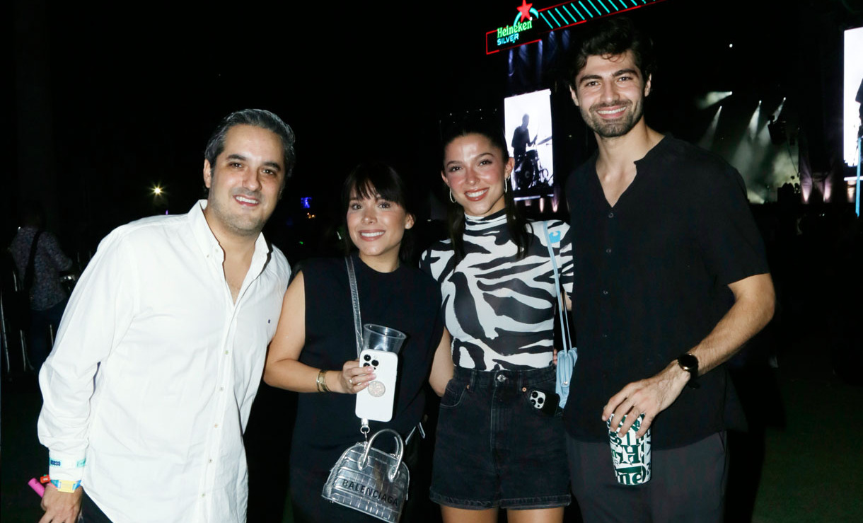 Mauricio Quintanilla, Andrea Arias, Eugenia Rodríguez y Emilio Antún