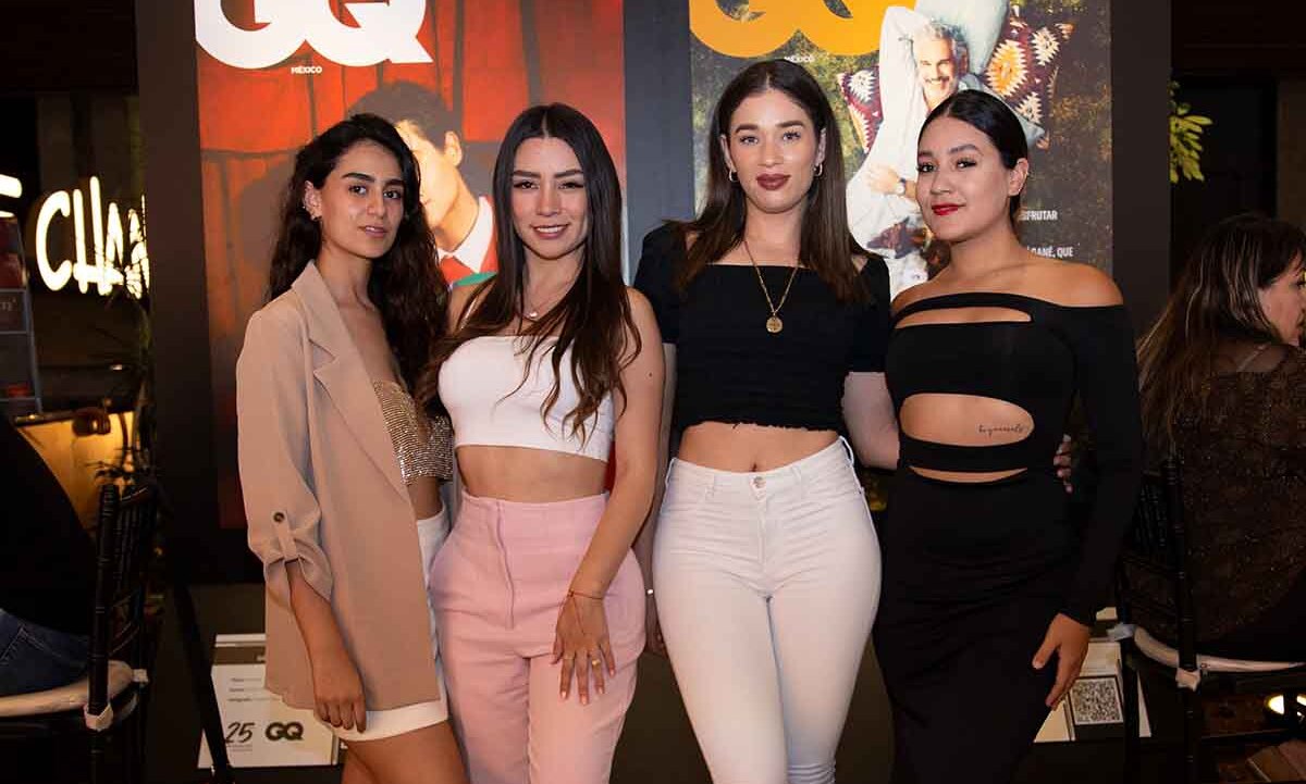 Elizabeth Olea, Jimena Mora, Donora Massiel y Eimi Lezcano