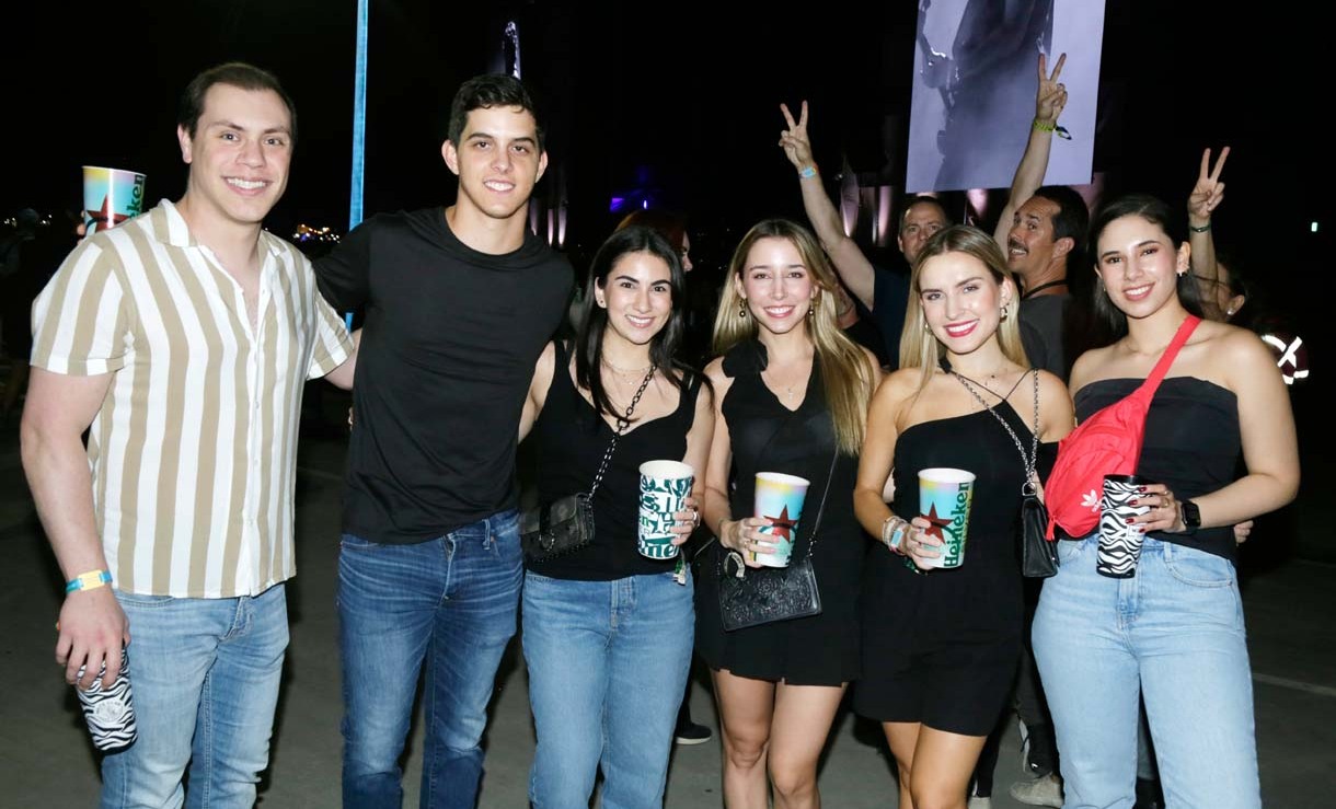 Germán Ruter,  Jorge Rodríguez, Natalia Castedo, Daniela Domínguez,  Alejandra Sánchez y  Lorena Lozano