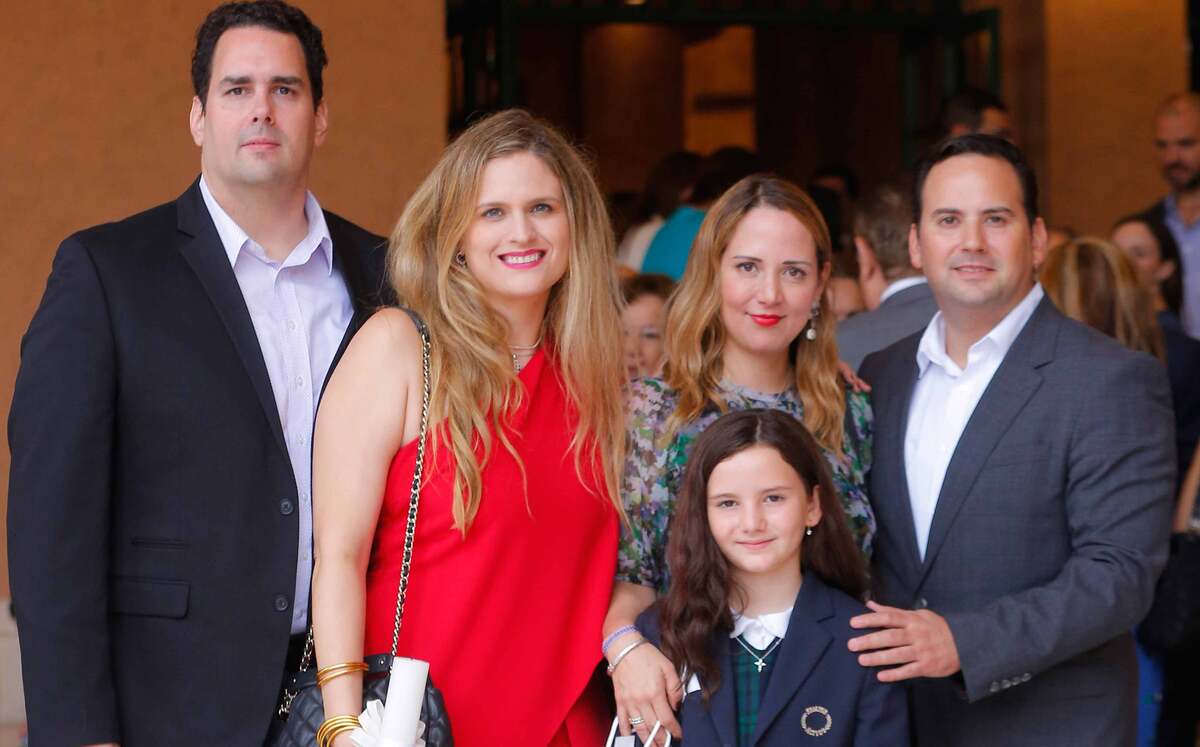 Adrián Elizondo, Ana Karina Santos, sofía rodríguez, Arturo Elizondo y Ana Sofía Elizondo