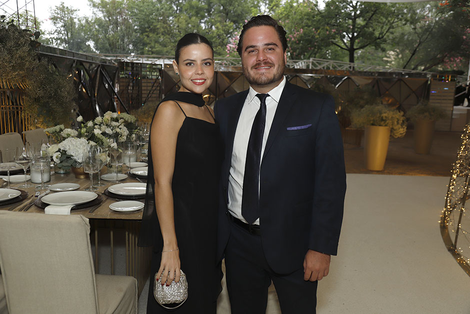 Andrea Rosas y Pablo Huerta