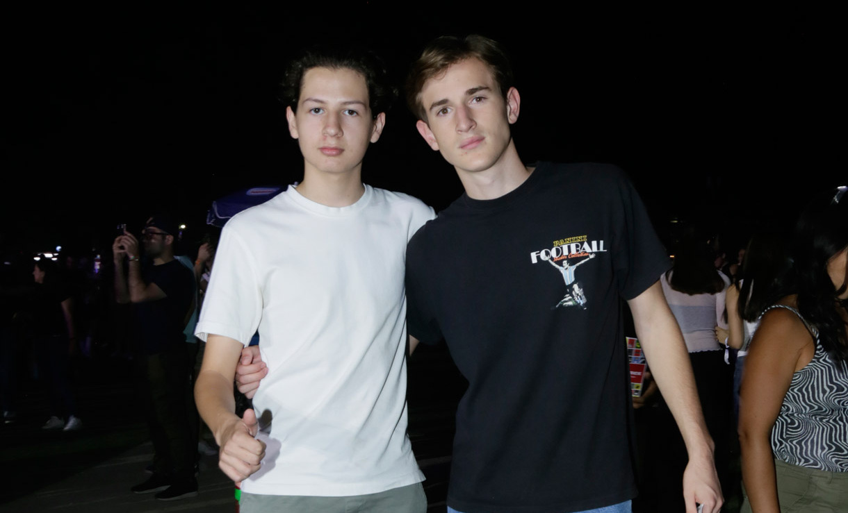 Leo Padilla y Felipe Núñez