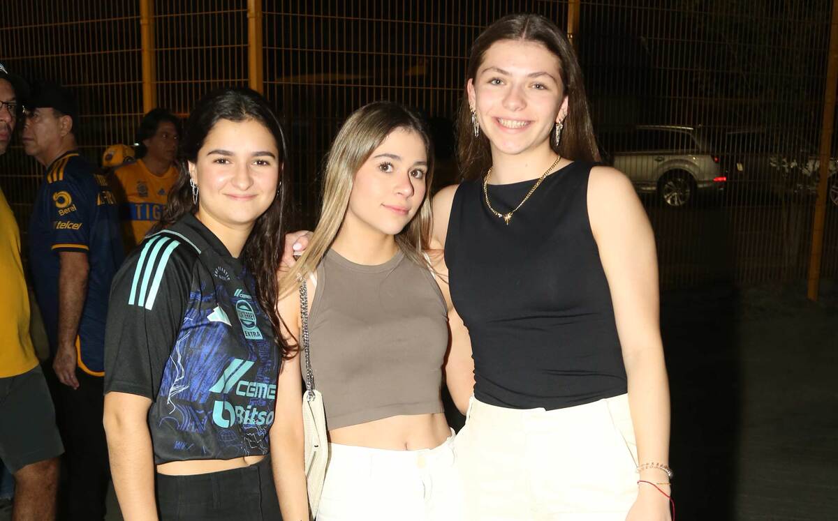 Greta Sancho, Alana Villarreal y Ania Aguayo