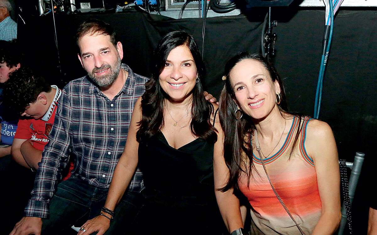 Guillermo de Hoyos, Lorenia Canavati y Yolanda Garza de González