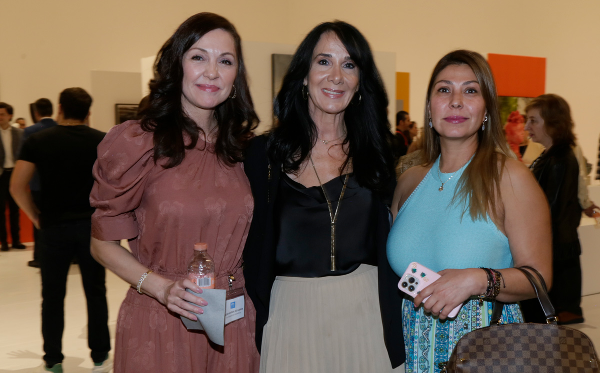 Laura Garza de Garza, Ana Roesch de Rubíes y Catalina Garza / Foto: Omar Valdez