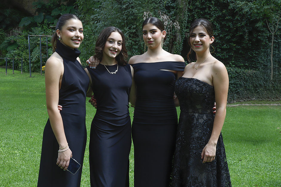 Lorena Ornelas, Sofia Ornelas, Paulina Ornelas y Valeria Ornelas